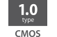 1,0 tipi CMOS simgesi